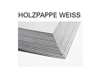 Holzpappe weiß | © EP